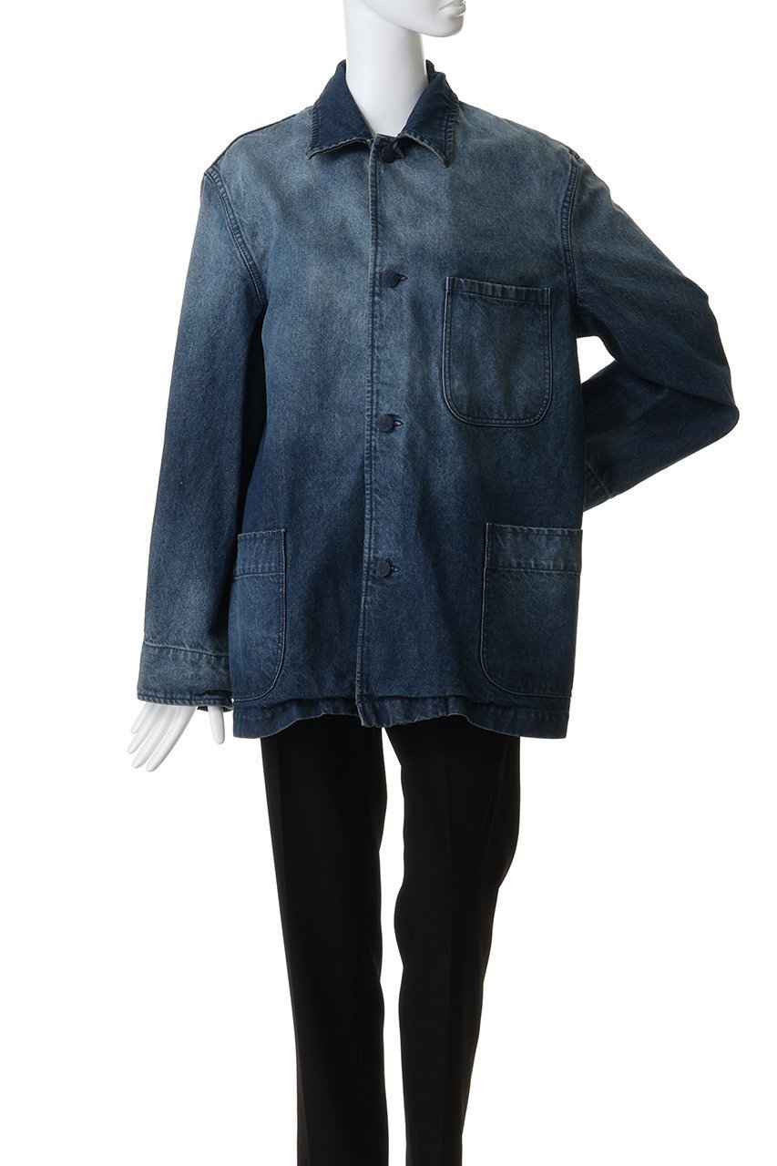 【バウト/BOWTE】のDENIM COVER ALL JK FADE BLEACH BLUE 人気、トレンドファッション・服の通販 founy(ファニー) 　ファッション　Fashion　レディースファッション　Fashion for Women　アウター　Coat / Outerwear Collection　レディースジャケット・軽アウター　Jackets　ウォッシュ　Washed Finish　ジャケット　Jacket, Outerwear　デニム　Denim, Jeans Material　ブリーチ　Bleach, Washed Finish　ポケット　Pocket, Pocket Detail　モダン　Modern, Contemporary　other-2|ID: prp329100004909969 ipo3291000000036782268