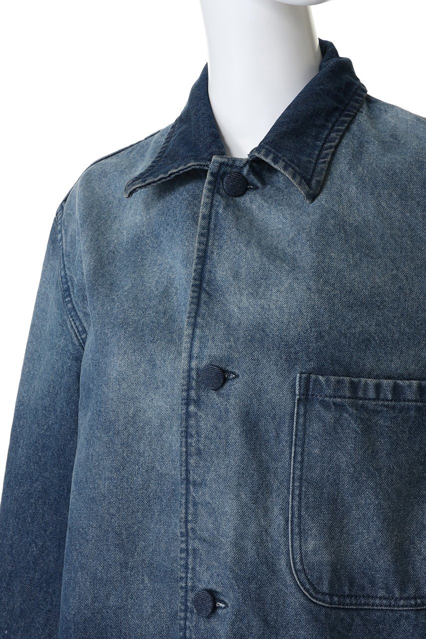 【バウト/BOWTE】のDENIM COVER ALL JK FADE BLEACH BLUE 人気、トレンドファッション・服の通販 founy(ファニー) 　ファッション　Fashion　レディースファッション　Fashion for Women　アウター　Coat / Outerwear Collection　レディースジャケット・軽アウター　Jackets　ウォッシュ　Washed Finish　ジャケット　Jacket, Outerwear　デニム　Denim, Jeans Material　ブリーチ　Bleach, Washed Finish　ポケット　Pocket, Pocket Detail　モダン　Modern, Contemporary　other-5|ID: prp329100004909969 ipo3291000000036782271