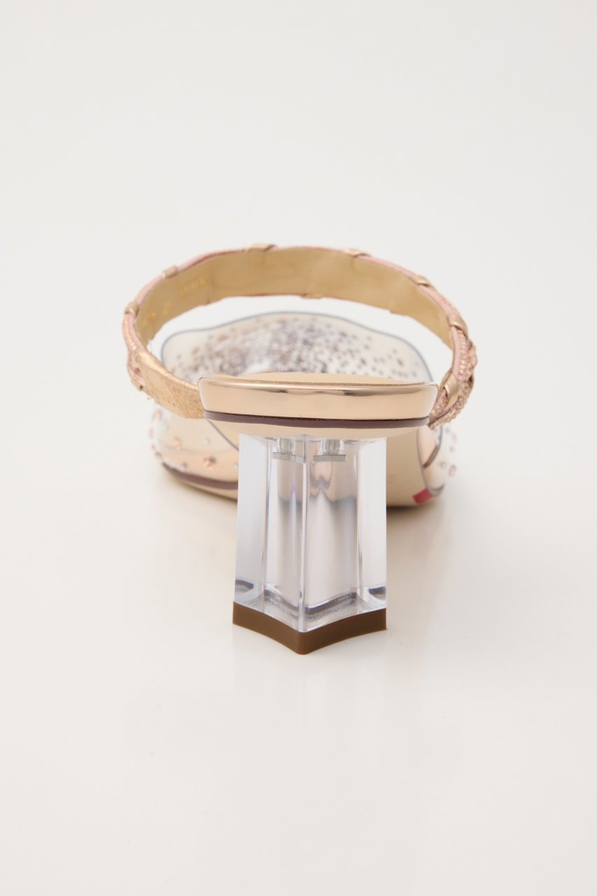 【スタッカート/STACCATO】のダイヤヌーディークリアミュール 人気、トレンドファッション・服の通販 founy(ファニー) 　ファッション　Fashion　レディースファッション　Fashion for Women　カッティング　Cutting Detail　クリスタル　Crystal, Swarovski　ストーン　Stone, Gem-Like　バランス　Balance, Style Balance　other-4|ID: prp329100004909979 ipo3291000000036782371