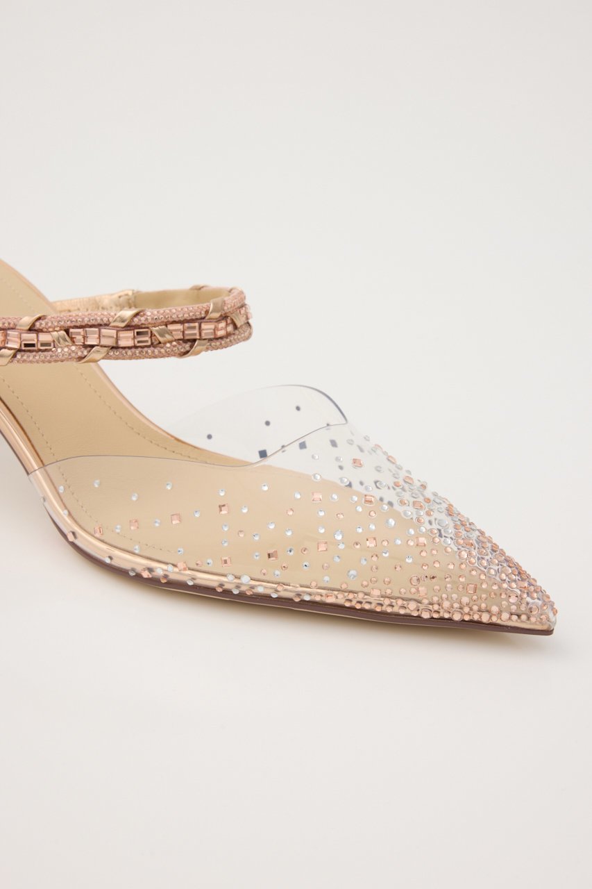 【スタッカート/STACCATO】のダイヤヌーディークリアミュール 人気、トレンドファッション・服の通販 founy(ファニー) 　ファッション　Fashion　レディースファッション　Fashion for Women　カッティング　Cutting Detail　クリスタル　Crystal, Swarovski　ストーン　Stone, Gem-Like　バランス　Balance, Style Balance　other-6|ID: prp329100004909979 ipo3291000000036782373