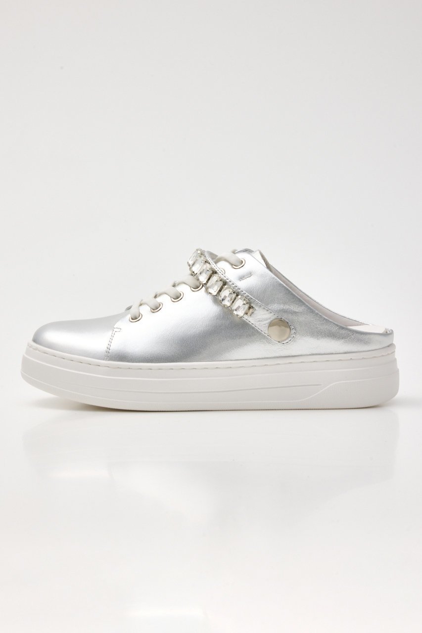 【スタッカート/STACCATO】の2WAYビジューベルトスニーカーサンダル 人気、トレンドファッション・服の通販 founy(ファニー) 　ファッション　Fashion　レディースファッション　Fashion for Women　ベルト&ウエストマーク　Belts & Waist Accessories　サンダル　Sandals, Summer Shoes　ストーン　Stone, Gem-Like　スニーカー　Sneakers, Trainers　エレガント 上品　Elegant　人気　Popular, Best Seller　other-8|ID: prp329100004909980 ipo3291000000036782386