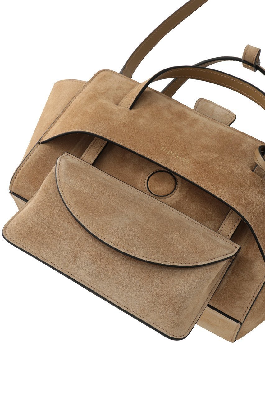 【その他のブランド/Other】のFLAP S スエードハンドバッグ 人気、トレンドファッション・服の通販 founy(ファニー) 　ファッション　Fashion　レディースファッション　Fashion for Women　バッグ　Bags　イタリア　Italy　チャーム　Charm, Pendant　フォルム　Silhouette, Form　ポーチ　Pouch, Small Case　other-6|ID: prp329100004909989 ipo3291000000036782466