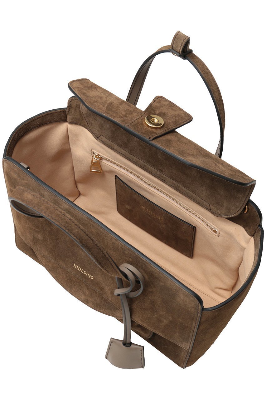 【その他のブランド/Other】のFLAP M スエードハンドバッグ 人気、トレンドファッション・服の通販 founy(ファニー) 　ファッション　Fashion　レディースファッション　Fashion for Women　バッグ　Bags　おすすめ　Recommended / Our Picks　スクエア　Square, Square Shape　フォルム　Silhouette, Form　フラップ　Flap, Flap Pocket　フロント　Front, Front Design　ポケット　Pocket, Pocket Detail　リュクス　Luxury, Elegant, High-End, Chic　エレガント 上品　Elegant　other-5|ID: prp329100004909991 ipo3291000000036782480