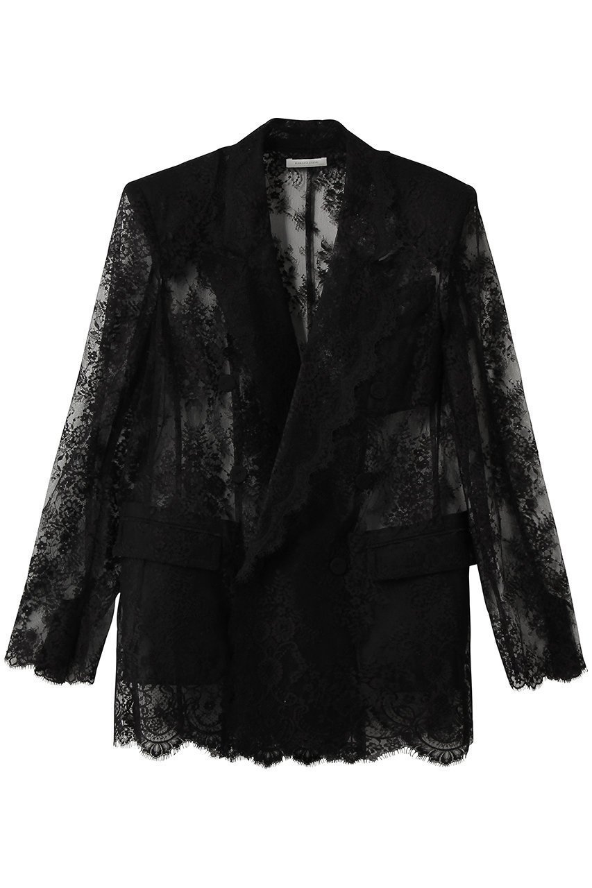 【カナコ サカイ/KANAKO SAKAI】のレース テーラード ブレザー インテリア・キッズ・メンズ・レディースファッション・服の通販 founy(ファニー) ファッション Fashion レディースファッション Fashion for Women アウター Coat / Outerwear Collection レディースジャケット・軽アウター Jackets ジャケット Jacket, Outerwear テーラード Tailored, Tailored Fit マニッシュ Mannish, Boyish レース Lace, Lace Fabric エレガント 上品 Elegant ブラック|ID: prp329100004909997 ipo3291000000036782526