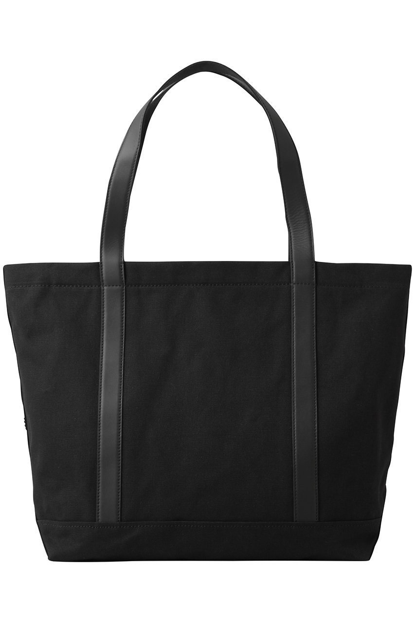 【メゾン キツネ/MAISON KITSUNE】の【UNISEX】CANVAS AND LEATHER LARGE トートバッグ 人気、トレンドファッション・服の通販 founy(ファニー) 　ファッション　Fashion　レディースファッション　Fashion for Women　バッグ　Bags　ユニセックス　Unisex, Genderless　なめらか　Smooth, Silky Texture　キャンバス　Canvas, Canvas Fabric　シンプル　Simple, Minimal　ポケット　Pocket, Pocket Detail　ワーク　Workwear, Utility Style　旅行　Travel　other-3|ID: prp329100004910029 ipo3291000000036782805