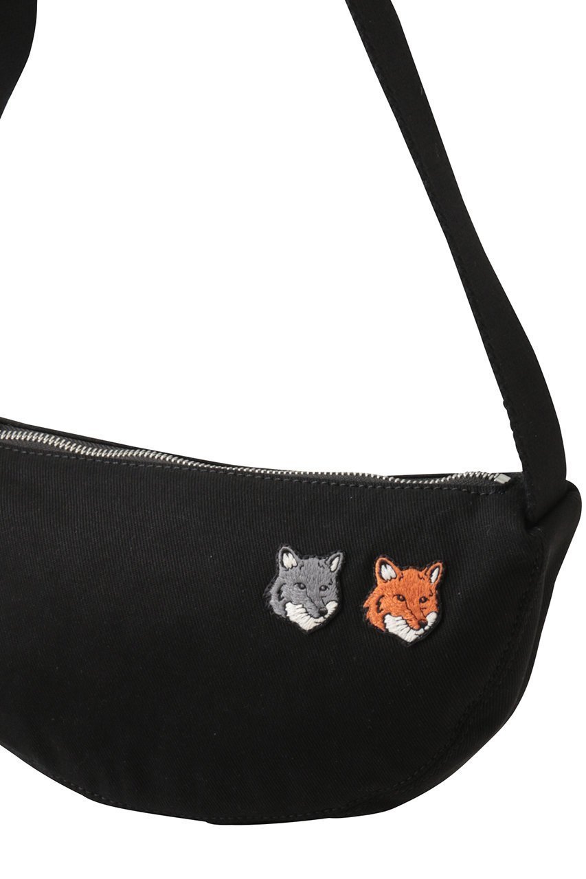 【メゾン キツネ/MAISON KITSUNE】の【UNISEX】DOUBLE FOX HEAD バムバッグ 人気、トレンドファッション・服の通販 founy(ファニー) 　ファッション　Fashion　レディースファッション　Fashion for Women　バッグ　Bags　ポーチ&ミニバッグ　Pouches & Mini Bags　ユニセックス　Unisex, Genderless　ショルダー　Shoulder, Shoulder Strap　パッチ　Patch, Appliqué　フォルム　Silhouette, Form　ラップ　Wrap, Wrap Design　other-4|ID: prp329100004910030 ipo3291000000036782812