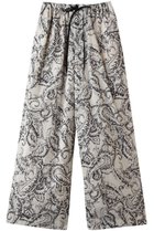 【サクラ/SACRA】のペイズリープリントパンツ 人気、トレンドファッション・服の通販 founy(ファニー) ファッション Fashion レディースファッション Fashion for Women パンツ Pants & Trousers プリント Print, Printed Pattern ペイズリー Paisley, Ethnic Pattern モノトーン Monotone, Black and White リラックス Relax, Relaxed Fit ワイド Wide, Wide Fit 今季 This Season, Current Season thumbnail エクリュ|ID: prp329100004910034 ipo3291000000036782840