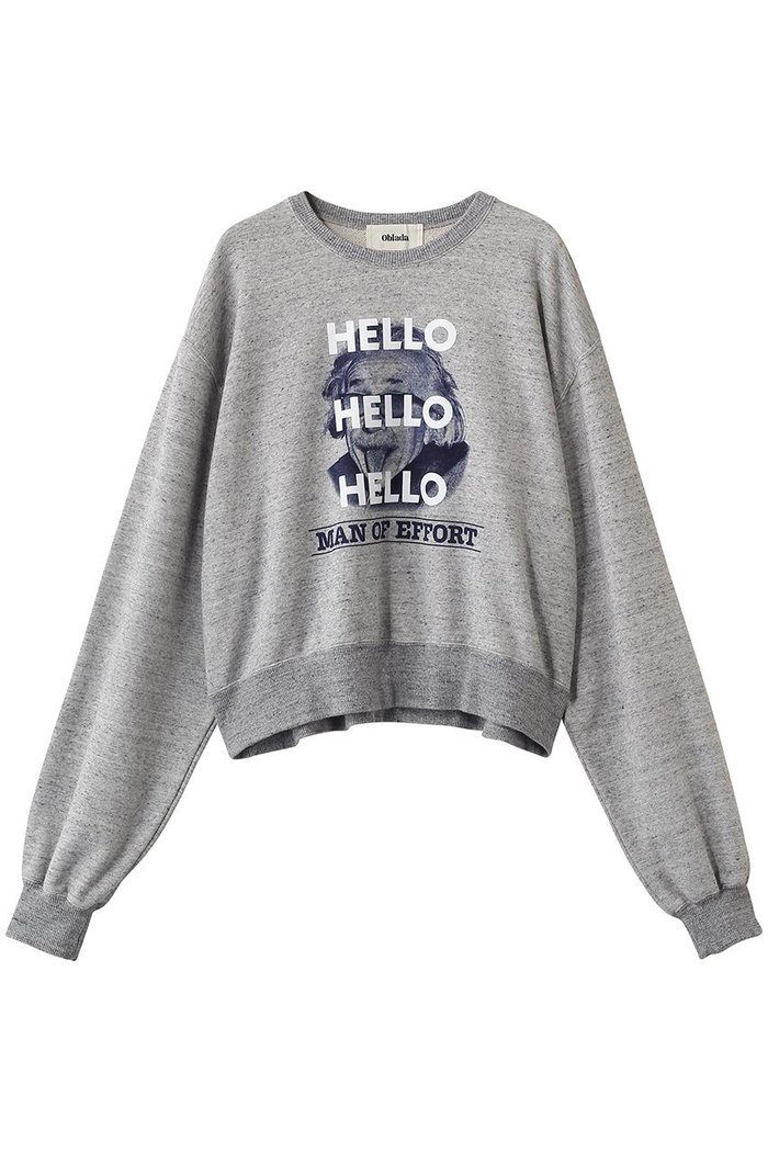 【オブラダ/Oblada】のUNCLE スウェット インテリア・キッズ・メンズ・レディースファッション・服の通販 founy(ファニー) https://founy.com/ ファッション Fashion レディースファッション Fashion for Women トップス・カットソー Cut & Sew Tops シャツ・ブラウス・オフィスカジュアル Elegant Blouses & Button-Ups レディースパーカー・カジュアルフーディー Casual Hoodies & Sweatshirts ロングTシャツ・Tシャツ Longline T-Shirts & Tees スウェット・クルーネックトップス Sweatshirts & Crewnecks / Relaxed Fit Sweat Tops カットソー・ベーシックTシャツ Cut-and-Sewn Tops / Stretch Tees & Basics スウェット / スエット Sweatshirt, Sweatwear スラックス Slacks, Dress Pants デニム Denim, Jeans Material プリント Print, Printed Pattern |ID: prp329100004910037 ipo3291000000036782867