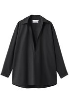 【グラフペーパー/Graphpaper】の【UNISEX】Fine Wool Heather L/S Skipper Shirt 人気、トレンドファッション・服の通販 founy(ファニー) ファッション Fashion レディースファッション Fashion for Women トップス・カットソー Cut & Sew Tops シャツ・ブラウス・オフィスカジュアル Elegant Blouses & Button-Ups ユニセックス Unisex, Genderless スキッパー Skipper, Open Collar スラックス Slacks, Dress Pants スリーブ Sleeve, Long Sleeve / Short Sleeve デニム Denim, Jeans Material ロング Long, Long-Length 定番 Standard, Basic Item thumbnail CHARCOAL|ID: prp329100004910046 ipo3291000000036782939