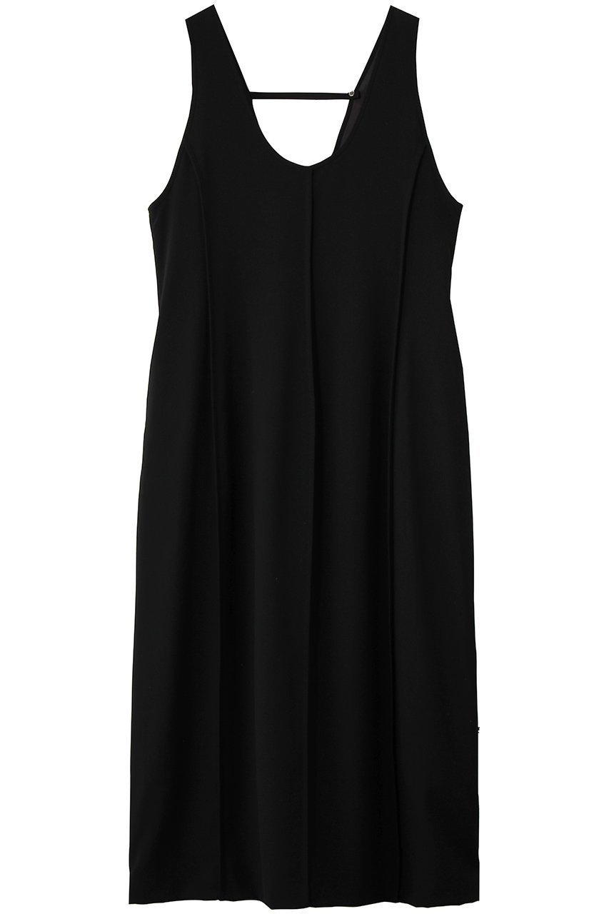 【デザイン ワークス/DESIGN WORKS】のサマーウールフォルムワンピース インテリア・キッズ・メンズ・レディースファッション・服の通販 founy(ファニー) 　ファッション　Fashion　レディースファッション　Fashion for Women　ワンピース　Dresses　チュニック　Tunic Tops & Dresses　インナー　Innerwear　エレガント 上品　Elegant　サマー　Summer, Summer Style　シンプル　Simple, Minimal　チュニック　Tunic, Long Top　フェミニン　Feminine, Girly　フォルム　Silhouette, Form　ロング　Long, Long-Length　ブラック|ID: prp329100004910073 ipo3291000000036783148