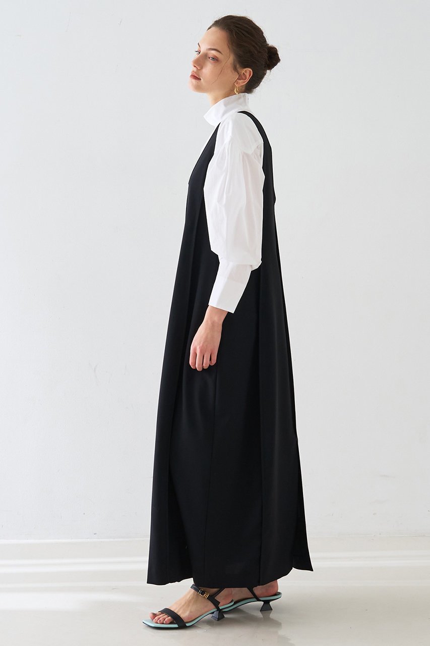 【デザイン ワークス/DESIGN WORKS】のサマーウールフォルムワンピース 人気、トレンドファッション・服の通販 founy(ファニー) 　ファッション　Fashion　レディースファッション　Fashion for Women　ワンピース　Dresses　チュニック　Tunic Tops & Dresses　インナー　Innerwear　エレガント 上品　Elegant　サマー　Summer, Summer Style　シンプル　Simple, Minimal　チュニック　Tunic, Long Top　フェミニン　Feminine, Girly　フォルム　Silhouette, Form　ロング　Long, Long-Length　other-8|ID: prp329100004910073 ipo3291000000036783155