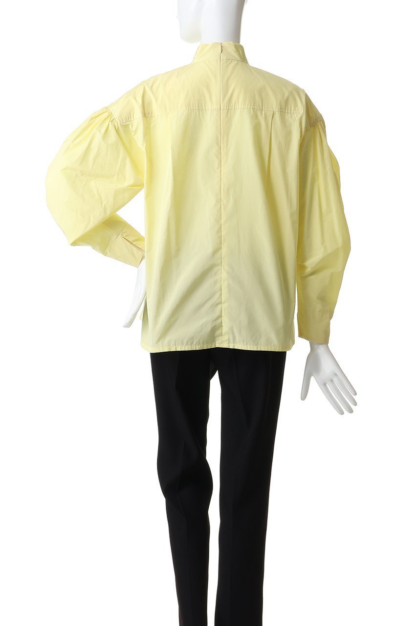 【デザイン ワークス/DESIGN WORKS】のタフタマトンスリーブギャザーブラウス 人気、トレンドファッション・服の通販 founy(ファニー) 　ファッション　Fashion　レディースファッション　Fashion for Women　トップス・カットソー　Cut & Sew Tops　シャツ・ブラウス・オフィスカジュアル　Elegant Blouses & Button-Ups　ジャケット　Jacket, Outerwear　スリーブ　Sleeve, Long Sleeve / Short Sleeve　ドロップ　Drop Shoulder, Dropped Style　バランス　Balance, Style Balance　フォルム　Silhouette, Form　ヨーク　Yoke, Yoke Design　ロング　Long, Long-Length　エレガント 上品　Elegant　other-4|ID: prp329100004910074 ipo3291000000036783161