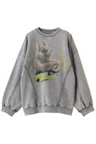 【メゾンスペシャル/MAISON SPECIAL】の【UNISEX】HYPNOSE Prime-Over クルースウェット(リス) L.GRY(ライトグレー)|ID: prp329100004910078 ipo3291000000036783191