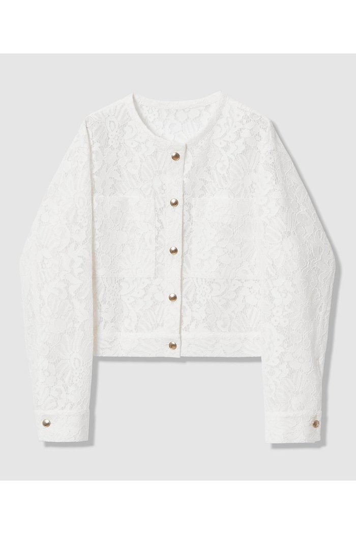 【アナイ/ANAYI】の【セットアップ対応商品】メッシュレースノーカラーブルゾン インテリア・キッズ・メンズ・レディースファッション・服の通販 founy(ファニー) https://founy.com/ ファッション Fashion レディースファッション Fashion for Women アウター Coat / Outerwear Collection レディースジャケット・軽アウター Jackets ブルゾンジャケット・スポーティアウター Blouson Jackets おすすめ Recommended / Our Picks コンパクト Compact, Small Size ショート Short, Short Length ジャケット Jacket, Outerwear セットアップ Set-Up, Coordinated Outfit チュール Tulip, Tulip Motif バランス Balance, Style Balance フォルム Silhouette, Form ブルゾン Blouson, Bomber Jacket ボンディング Bonding, Bonded Fabric ポケット Pocket, Pocket Detail メッシュ Mesh, Net Fabric モチーフ Motif, Design Theme レース Lace, Lace Fabric 春 Spring |ID: prp329100004910079 ipo3291000000036783197