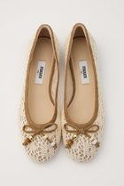 【スタッカート/STACCATO】のクロシェエスパドリーユフラット ホワイト|ID: prp329100004910086 ipo3291000000036783265