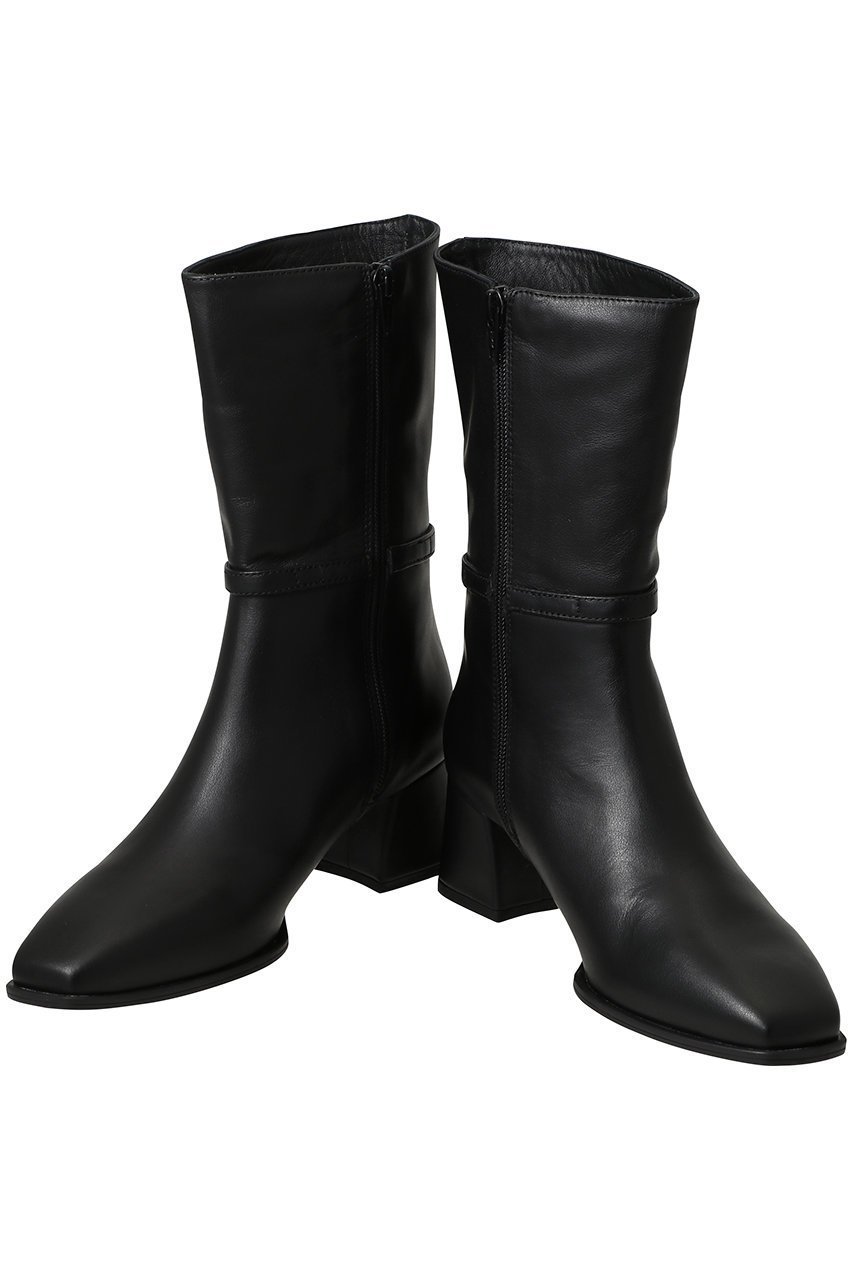 【エスメラルダ/Esmeralda】の【UNISA】チャンキーヒールベルトブーツ 人気、トレンドファッション・服の通販 founy(ファニー) 　ファッション　Fashion　レディースファッション　Fashion for Women　ベルト&ウエストマーク　Belts & Waist Accessories　ミドル　Middle Length, Mid Height　ロング　Long, Long-Length　other-5|ID: prp329100004910123 ipo3291000000036783553