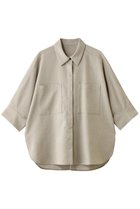 【アンクレイヴ/uncrave】のウォッシャブルドライサップ ドルマンシャツ シャンブレーベージュ|ID: prp329100004910159 ipo3291000000036784020