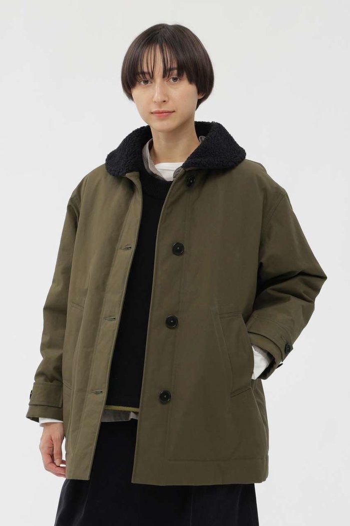 【マーガレットハウエル/MARGARET HOWELL】のDRY COTTON CANVAS COAT インテリア・キッズ・メンズ・レディースファッション・服の通販 founy(ファニー) https://founy.com/ ファッション Fashion レディースファッション Fashion for Women アウター Coat / Outerwear Collection コート・ロングコート・ピーコート Long Coats, Peacoats & More キャンバス Canvas, Canvas Fabric ショート Short, Short Length ジャケット Jacket, Outerwear フォルム Silhouette, Form ワーク Workwear, Utility Style ヴィンテージ Vintage Style |ID: prp329100004910176 ipo3291000000036784173