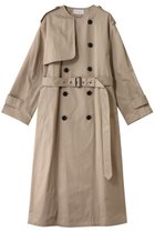 【ヒューエルミュージアム/hueLe Museum】の【STUMBLY】No Collar Trench Coat ベージュ|ID: prp329100004910194 ipo3291000000036784322