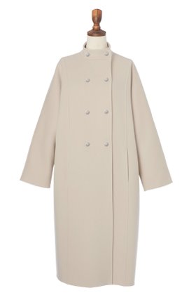 【デイジーリン/DAISY LIN】のDouble Face “High-end Coat” 人気、トレンドファッション・服の通販 founy(ファニー) ファッション Fashion レディースファッション Fashion for Women アウター Coat / Outerwear Collection コート・ロングコート・ピーコート Long Coats, Peacoats & More インナー Innerwear シンプル Simple, Minimal ダブル Double, Double-Breasted ドット Polka Dot, Dot Pattern フェイス Face, Facial Design ポケット Pocket, Pocket Detail モダン Modern, Contemporary ロング Long, Long-Length |ID:prp329100004910220