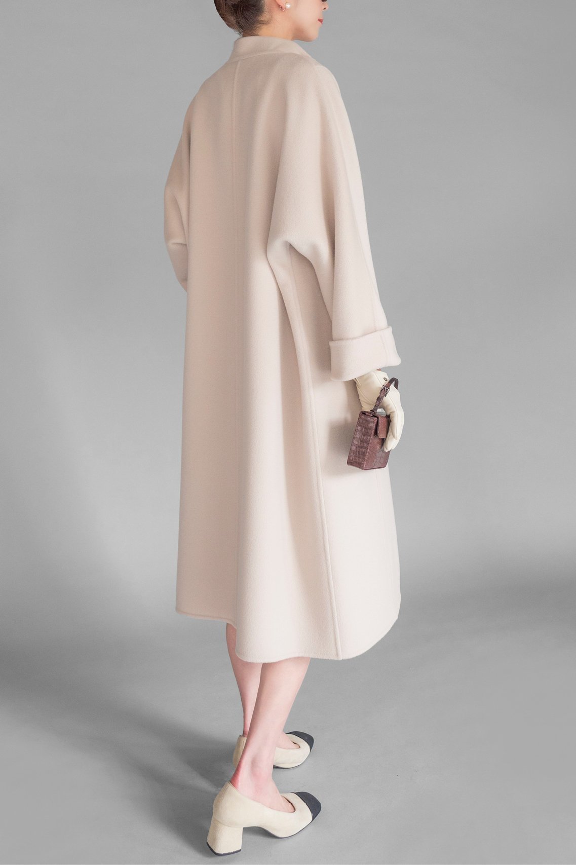 【デイジーリン/DAISY LIN】のDouble Face “High-end Coat” 人気、トレンドファッション・服の通販 founy(ファニー) 　ファッション　Fashion　レディースファッション　Fashion for Women　アウター　Coat / Outerwear Collection　コート・ロングコート・ピーコート　Long Coats, Peacoats & More　インナー　Innerwear　シンプル　Simple, Minimal　ダブル　Double, Double-Breasted　ドット　Polka Dot, Dot Pattern　フェイス　Face, Facial Design　ポケット　Pocket, Pocket Detail　モダン　Modern, Contemporary　ロング　Long, Long-Length　other-4|ID: prp329100004910220 ipo3291000000036784577