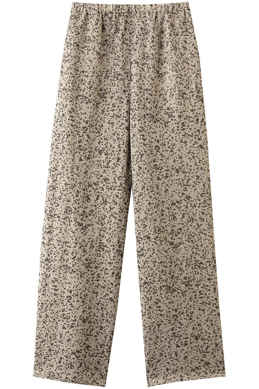 【ドメル/DOMELLE】のバンピープリントパンツ インテリア・キッズ・メンズ・レディースファッション・服の通販 founy(ファニー) 　ファッション　Fashion　レディースファッション　Fashion for Women　パンツ　Pants & Trousers　おすすめ　Recommended / Our Picks　オーガニック　Organic Cotton　サマー　Summer, Summer Style　ストレート　Straight, Straight Cut　セットアップ　Set-Up, Coordinated Outfit　プリント　Print, Printed Pattern　ポケット　Pocket, Pocket Detail　モダン　Modern, Contemporary　リネン　Linen, Linen Fabric　リラックス　Relax, Relaxed Fit　ワイド　Wide, Wide Fit　夏　Summer　新作・新入荷　New Arrivals / New In　ベージュ|ID: prp329100004910229 ipo3291000000036784689