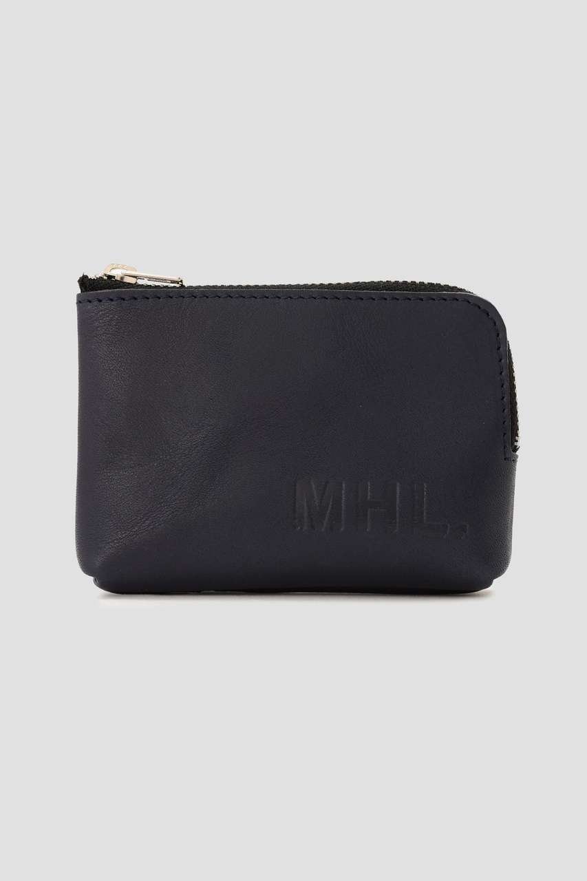【マーガレットハウエル/MARGARET HOWELL】のBASIC LEATHER インテリア・キッズ・メンズ・レディースファッション・服の通販 founy(ファニー) 　ファッション　Fashion　レディースファッション　Fashion for Women　ミニ財布・二つ折り財布　Wallets & Card Cases　バッグ　Bags　シンプル　Simple, Minimal　ポーチ　Pouch, Small Case　ラウンド　Round, Round Neck　リップ　Lip, Lip Motif　定番　Standard, Basic Item　財布　Wallet, Purse　ネイビー|ID: prp329100004910233 ipo3291000000036784744