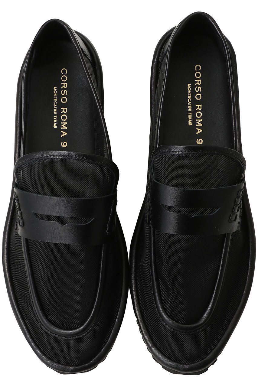 【コルソローマ9/CORSO ROMA9】のチュールコンビローファー 人気、トレンドファッション・服の通販 founy(ファニー) 　ファッション　Fashion　レディースファッション　Fashion for Women　おすすめ　Recommended / Our Picks　シューズ　Shoes, Footwear　ソックス　Socks, Hosiery　チュール　Tulip, Tulip Motif　フラット　Flat, Flat Shoes　モダン　Modern, Contemporary　エレガント 上品　Elegant　夏　Summer　新作・新入荷　New Arrivals / New In　 other-1|ID: prp329100004910239 ipo3291000000036784804