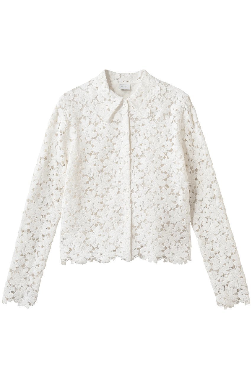 【マノフ/MANOF】のCOTTON LACE SHORT SHIRTSトップス 人気、トレンドファッション・服の通販 founy(ファニー) 　ファッション　Fashion　レディースファッション　Fashion for Women　トップス・カットソー　Cut & Sew Tops　シャツ・ブラウス・オフィスカジュアル　Elegant Blouses & Button-Ups　ロングTシャツ・Tシャツ　Longline T-Shirts & Tees　スリーブ　Sleeve, Long Sleeve / Short Sleeve　デニム　Denim, Jeans Material　フラワー　Flower, Floral　レース　Lace, Lace Fabric　ロング　Long, Long-Length　夏　Summer　新作・新入荷　New Arrivals / New In　春　Spring　S/S・春夏　SS, Spring/Summer, Warm Season　 other-1|ID: prp329100004910250 ipo3291000000036784896