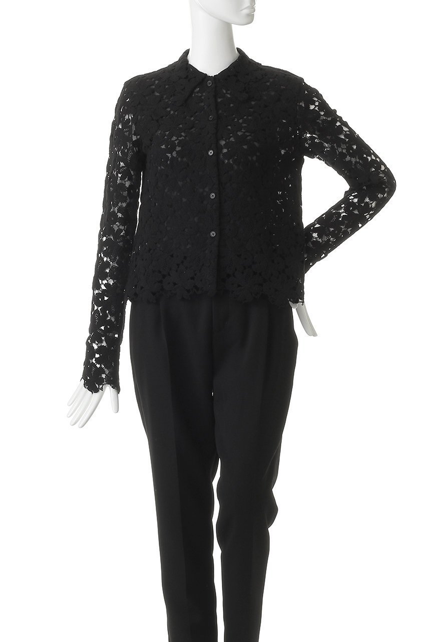 【マノフ/MANOF】のCOTTON LACE SHORT SHIRTSトップス 人気、トレンドファッション・服の通販 founy(ファニー) 　ファッション　Fashion　レディースファッション　Fashion for Women　トップス・カットソー　Cut & Sew Tops　シャツ・ブラウス・オフィスカジュアル　Elegant Blouses & Button-Ups　ロングTシャツ・Tシャツ　Longline T-Shirts & Tees　スリーブ　Sleeve, Long Sleeve / Short Sleeve　デニム　Denim, Jeans Material　フラワー　Flower, Floral　レース　Lace, Lace Fabric　ロング　Long, Long-Length　夏　Summer　新作・新入荷　New Arrivals / New In　春　Spring　S/S・春夏　SS, Spring/Summer, Warm Season　other-2|ID: prp329100004910250 ipo3291000000036784899