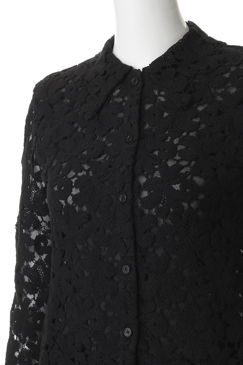 【マノフ/MANOF】のCOTTON LACE SHORT SHIRTSトップス 人気、トレンドファッション・服の通販 founy(ファニー) 　ファッション　Fashion　レディースファッション　Fashion for Women　トップス・カットソー　Cut & Sew Tops　シャツ・ブラウス・オフィスカジュアル　Elegant Blouses & Button-Ups　ロングTシャツ・Tシャツ　Longline T-Shirts & Tees　スリーブ　Sleeve, Long Sleeve / Short Sleeve　デニム　Denim, Jeans Material　フラワー　Flower, Floral　レース　Lace, Lace Fabric　ロング　Long, Long-Length　夏　Summer　新作・新入荷　New Arrivals / New In　春　Spring　S/S・春夏　SS, Spring/Summer, Warm Season　other-5|ID: prp329100004910250 ipo3291000000036784902