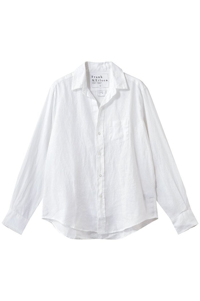 【フランク&アイリーン/Frank&Eileen】のEILEEN ウォッシュドリネン シャツ インテリア・キッズ・メンズ・レディースファッション・服の通販 founy(ファニー) https://founy.com/ ファッション Fashion レディースファッション Fashion for Women トップス・カットソー Cut & Sew Tops シャツ・ブラウス・オフィスカジュアル Elegant Blouses & Button-Ups スリーブ Sleeve, Long Sleeve / Short Sleeve リゾート Resort, Vacation Style リネン Linen, Linen Fabric ロング Long, Long-Length 定番 Standard, Basic Item |ID: prp329100004910257 ipo3291000000036784969