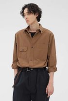 【マーガレット ハウエル/MARGARET HOWELL / MEN】のCOTTON BLEND SHIRTING SHIRT ブラウン|ID: prp329100004910259 ipo3291000000036785003