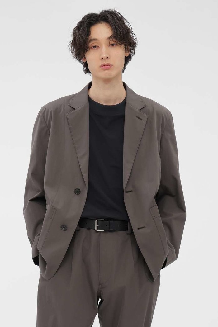 【マーガレット ハウエル/MARGARET HOWELL / MEN】のFINE COTTON PLAINWEAVE JACKET インテリア・キッズ・メンズ・レディースファッション・服の通販 founy(ファニー) https://founy.com/ ファッション Fashion レディースファッション Fashion for Women アウター Coat / Outerwear Collection レディースジャケット・軽アウター Jackets おすすめ Recommended / Our Picks ジャケット Jacket, Outerwear セットアップ Set-Up, Coordinated Outfit バランス Balance, Style Balance パッチ Patch, Appliqué ポケット Pocket, Pocket Detail エレガント 上品 Elegant |ID: prp329100004910264 ipo3291000000036785055