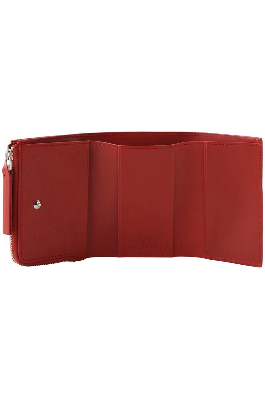 【メゾンスペシャル/MAISON SPECIAL】の【UNISEX】Lジップ三つ折りコインケース メタルプレートつき 人気、トレンドファッション・服の通販 founy(ファニー) 　ファッション　Fashion　レディースファッション　Fashion for Women　ミニ財布・二つ折り財布　Wallets & Card Cases　ユニセックス　Unisex, Genderless　おすすめ　Recommended / Our Picks　コンパクト　Compact, Small Size　ジップ　Zip, Zipper　スタイリッシュ　Stylish, Fashionable　フォルム　Silhouette, Form　プレート　Plate, Dish　ボックス　Boxy, Box Shape　メタル　Metal, Metal Parts　定番　Standard, Basic Item　新作・新入荷　New Arrivals / New In　財布　Wallet, Purse　other-2|ID: prp329100004910285 ipo3291000000036785257