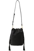 【ガリャルダガランテ/GALLARDAGALANTE】の【2.718】タッセルドローストリングバッグ ブラック2|ID:prp329100004910286