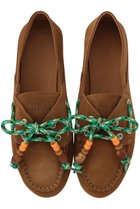 【トラル/TORAL】のビーズシューレース2wayスエードモカシン ヘーゼル|ID: prp329100004910301 ipo3291000000036785373