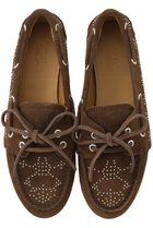 【トラル/TORAL】のスタッズ付きスエードモカシン ダークブラウン|ID: prp329100004910303 ipo3291000000036785386