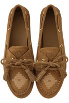 【トラル/TORAL】のタッセル付きメッシュスエードモカシン コニャック|ID: prp329100004910304 ipo3291000000036785394