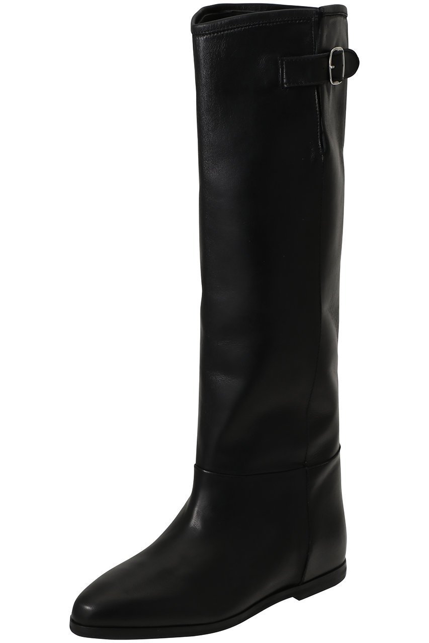 【コルソローマ9/CORSO ROMA9】のベルト付きインヒールロングブーツ 人気、トレンドファッション・服の通販 founy(ファニー) 　ファッション　Fashion　レディースファッション　Fashion for Women　ベルト&ウエストマーク　Belts & Waist Accessories　なめらか　Smooth, Silky Texture　クラシカル　Classical, Vintage-Inspired　デニム　Denim, Jeans Material　ロング　Long, Long-Length　A/W・秋冬　Autumn/Winter　other-2|ID: prp329100004910310 ipo3291000000036785444