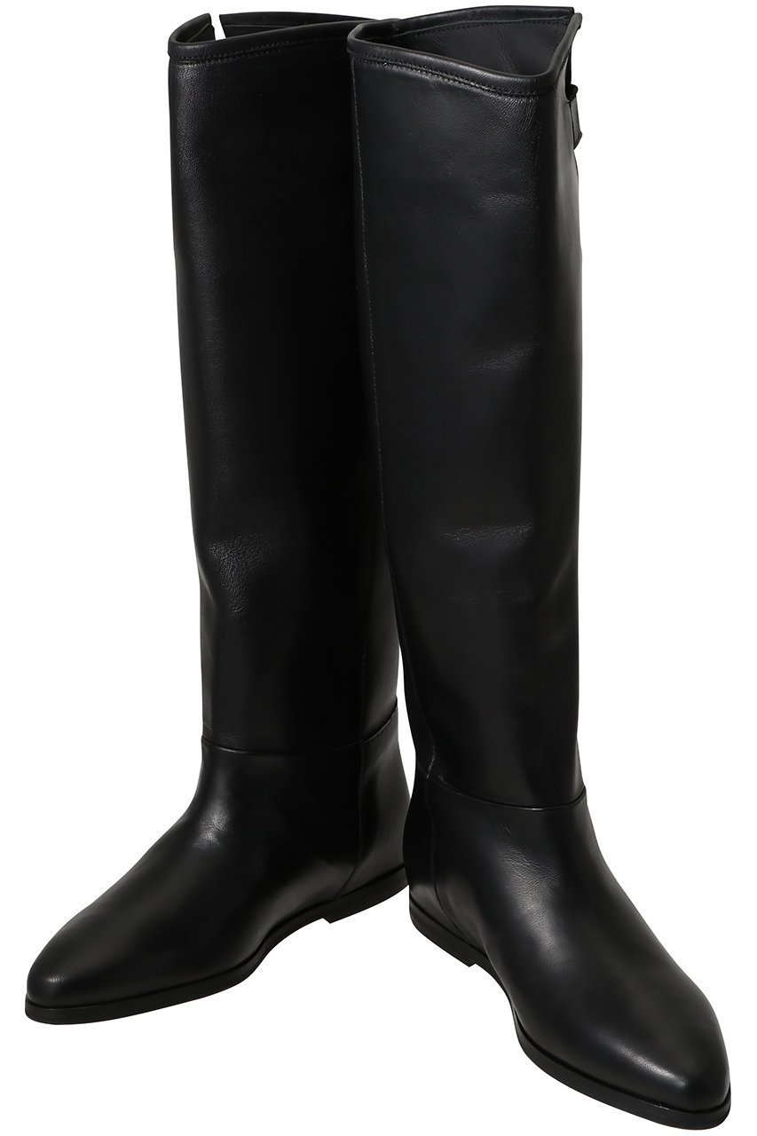 【コルソローマ9/CORSO ROMA9】のベルト付きインヒールロングブーツ 人気、トレンドファッション・服の通販 founy(ファニー) 　ファッション　Fashion　レディースファッション　Fashion for Women　ベルト&ウエストマーク　Belts & Waist Accessories　なめらか　Smooth, Silky Texture　クラシカル　Classical, Vintage-Inspired　デニム　Denim, Jeans Material　ロング　Long, Long-Length　A/W・秋冬　Autumn/Winter　other-5|ID: prp329100004910310 ipo3291000000036785447