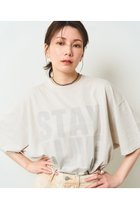【ウィムガゼット/Whim Gazette】の【KATHARINE HAMNETT】別注バックプリントロゴTシャツ ベージュ|ID:prp329100004910319