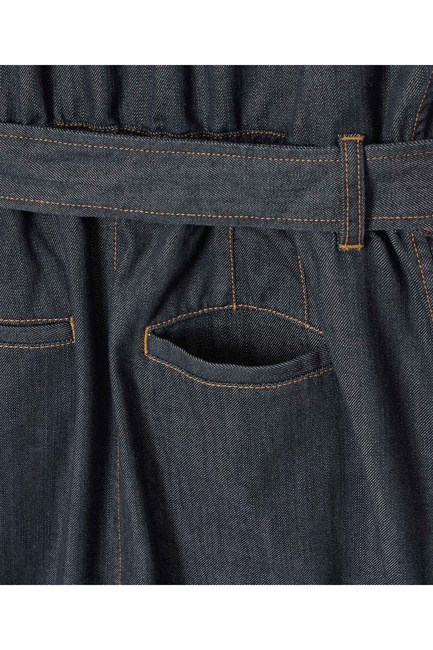 【アルアバイル/allureville】のシャンブレーデニムライクワンピース 人気、トレンドファッション・服の通販 founy(ファニー) 　ファッション　Fashion　レディースファッション　Fashion for Women　ワンピース　Dresses　チュニック　Tunic Tops & Dresses　ギャザー　Gathered, Ruffled　コンパクト　Compact, Small Size　シューズ　Shoes, Footwear　チュニック　Tunic, Long Top　デニム　Denim, Jeans Material　ノースリーブ　Sleeveless, No-Sleeve　フェミニン　Feminine, Girly　フラット　Flat, Flat Shoes　フラップ　Flap, Flap Pocket　フロント　Front, Front Design　ポケット　Pocket, Pocket Detail　ロング　Long, Long-Length　おすすめ　Recommended / Our Picks　エレガント 上品　Elegant　新作・新入荷　New Arrivals / New In　other-6|ID: prp329100004910340 ipo3291000000036785700