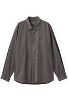 【アナザーオフィス/ANOTHER OFFICE】の【UNISEX】Ordinary Garment Shirt CHARCOAL BROWN|ID: prp329100004910346 ipo3291000000036785767
