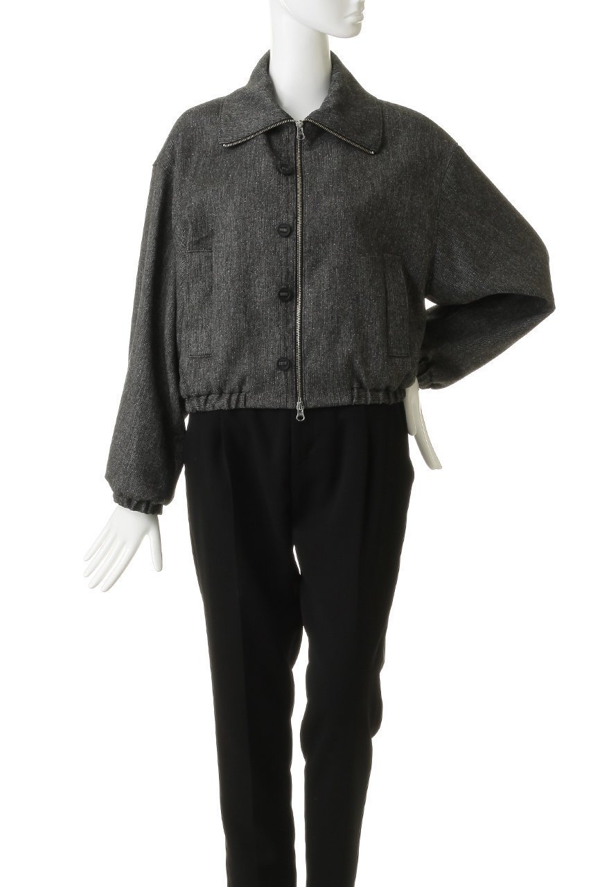 【ヴェニカ/Venica】のLeon Croped work blouson 人気、トレンドファッション・服の通販 founy(ファニー) 　ファッション　Fashion　レディースファッション　Fashion for Women　アウター　Coat / Outerwear Collection　レディースジャケット・軽アウター　Jackets　ブルゾンジャケット・スポーティアウター　Blouson Jackets　クロップド　Cropped, Short Length　ジャケット　Jacket, Outerwear　スタンド　Stand Collar, Upright Stand　バランス　Balance, Style Balance　フィット　Fit, Slim Fit　ブルゾン　Blouson, Bomber Jacket　ボトム　Bottoms, Lower Wear　ワイド　Wide, Wide Fit　エレガント 上品　Elegant　新作・新入荷　New Arrivals / New In　other-2|ID: prp329100004910350 ipo3291000000036785806