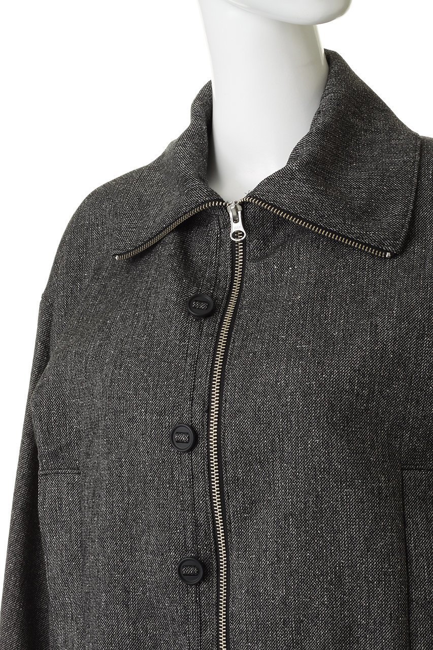 【ヴェニカ/Venica】のLeon Croped work blouson 人気、トレンドファッション・服の通販 founy(ファニー) 　ファッション　Fashion　レディースファッション　Fashion for Women　アウター　Coat / Outerwear Collection　レディースジャケット・軽アウター　Jackets　ブルゾンジャケット・スポーティアウター　Blouson Jackets　クロップド　Cropped, Short Length　ジャケット　Jacket, Outerwear　スタンド　Stand Collar, Upright Stand　バランス　Balance, Style Balance　フィット　Fit, Slim Fit　ブルゾン　Blouson, Bomber Jacket　ボトム　Bottoms, Lower Wear　ワイド　Wide, Wide Fit　エレガント 上品　Elegant　新作・新入荷　New Arrivals / New In　other-5|ID: prp329100004910350 ipo3291000000036785809