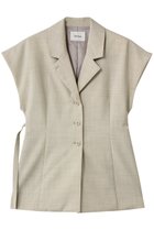 【ヴェニカ/Venica】のJeanne Power sholder shape jacket 人気、トレンドファッション・服の通販 founy(ファニー) ファッション Fashion レディースファッション Fashion for Women アウター Coat / Outerwear Collection レディースジャケット・軽アウター Jackets シェイプ Shape, Slim Fit ショルダー Shoulder, Shoulder Strap ジャケット Jacket, Outerwear フォルム Silhouette, Form ベスト Vest, Waistcoat マニッシュ Mannish, Boyish 夏 Summer 新作・新入荷 New Arrivals / New In 春 Spring S/S・春夏 SS, Spring/Summer, Warm Season thumbnail LBEG|ID: prp329100004910351 ipo3291000000036785814