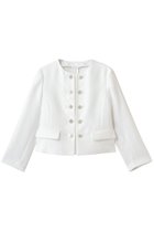 【アナイ/ANAYI】のバスケットノーカラーダブルジャケット 人気、トレンドファッション・服の通販 founy(ファニー) ファッション Fashion レディースファッション Fashion for Women アウター Coat / Outerwear Collection レディースジャケット・軽アウター Jackets エレガント 上品 Elegant オケージョン Occasion Wear ジャケット Jacket, Outerwear バスケット Basket, Basket Bag パーティ Party, Party Style 新作・新入荷 New Arrivals / New In thumbnail ホワイト|ID: prp329100004910355 ipo3291000000036785848