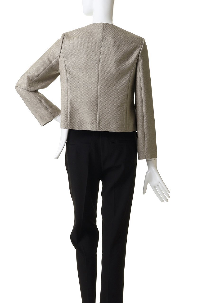 【アナイ/ANAYI】のバスケットノーカラーダブルジャケット 人気、トレンドファッション・服の通販 founy(ファニー) 　ファッション　Fashion　レディースファッション　Fashion for Women　アウター　Coat / Outerwear Collection　レディースジャケット・軽アウター　Jackets　エレガント 上品　Elegant　オケージョン　Occasion Wear　ジャケット　Jacket, Outerwear　バスケット　Basket, Basket Bag　パーティ　Party, Party Style　新作・新入荷　New Arrivals / New In　other-4|ID: prp329100004910355 ipo3291000000036785853