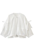 【ランバン オン ブルー/LANVIN en Bleu】のショルダーリボンシアーブルゾン オフ|ID: prp329100004910356 ipo3291000000036785859